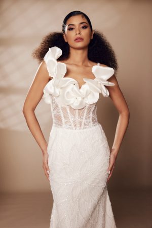 Rochie mireasa Plumeria